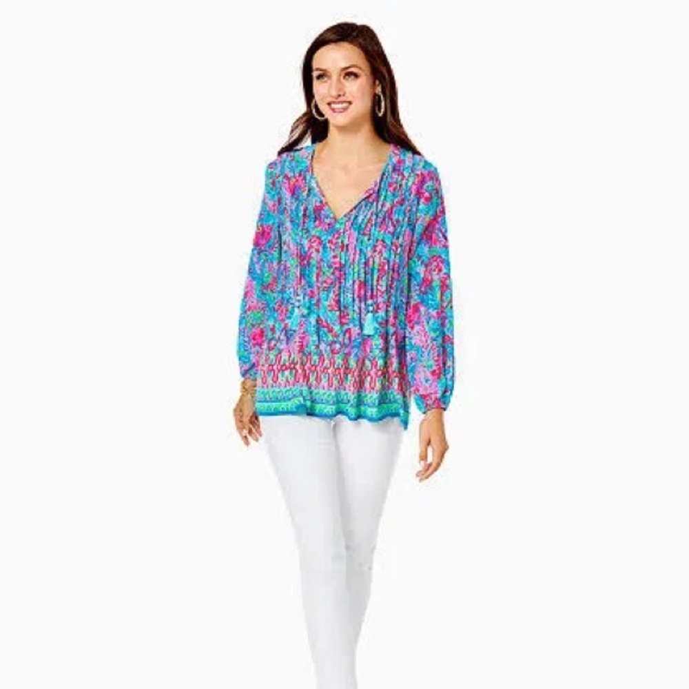 NWT Lilly Pulitzer Flamingo Tunic